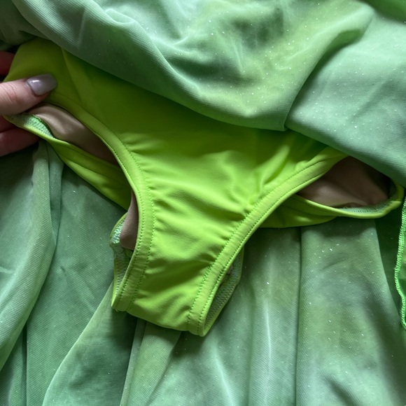 Custom Green Ballet Fairy Garden Dance Costume - Picture 5 of 5